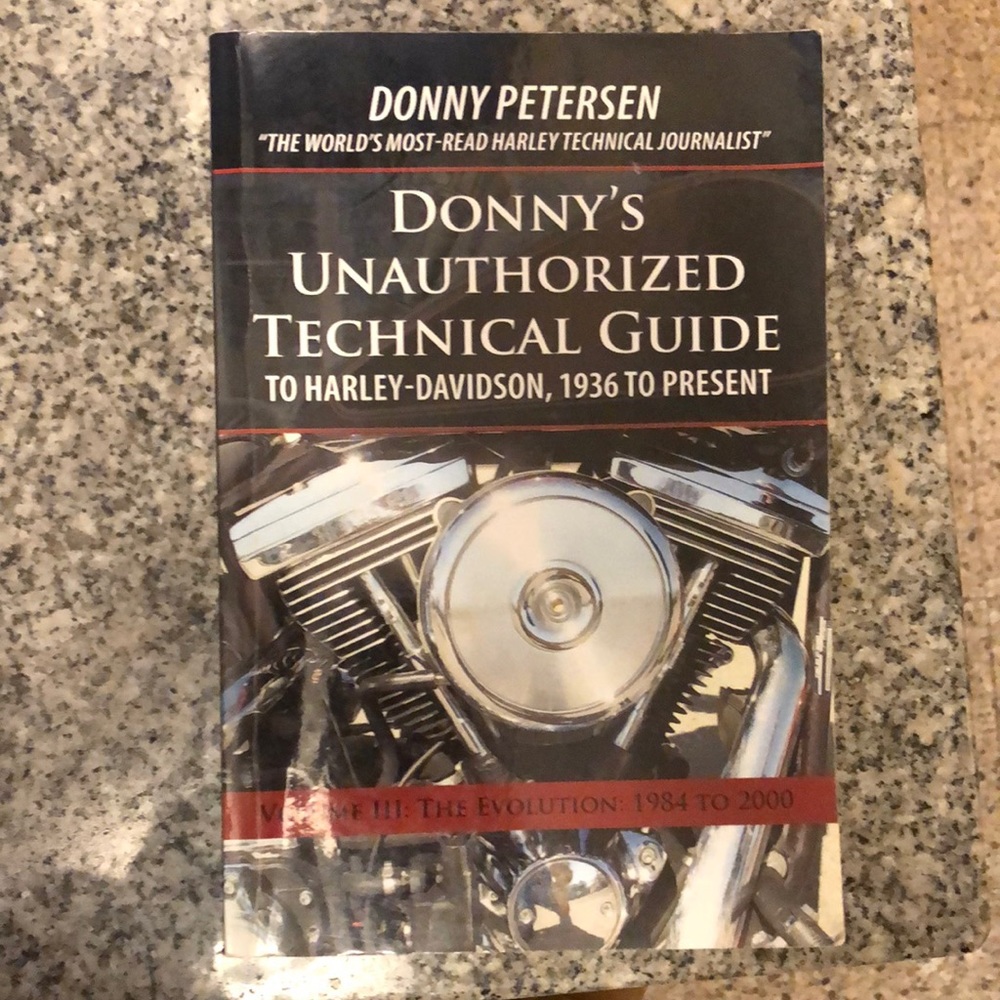 “Donny’s Unauthorized Technical Guide to Harley-Davidson, 1936 to Present” book